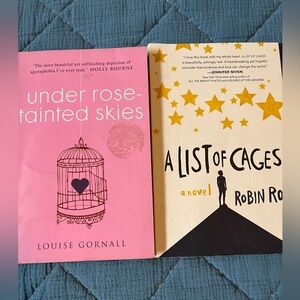 Under Rose-Tainted Skies & A List of Cages Books